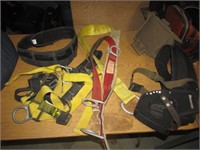 tool belt & safety straps