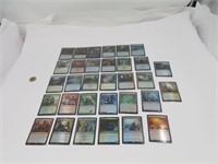 32 cartes HOLO rare Magic The Gathering