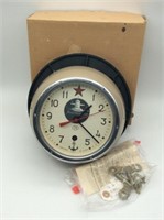 Russian Marine Keywind Clock w/ Keys