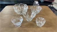 Lead Crystal Bowls and Basket