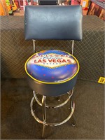 Welcome To Las Vegas Padded Stool