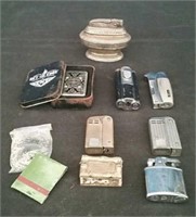 Box-Old lighters, Vintage Table Lighter, Match