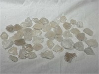 2lbs natural quartz stone fragments
