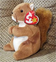 Nuts the Squirrel - TY Beanie Baby