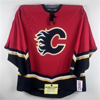 THEOREN FLEURY AUTOGRAPHED JERSEY