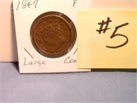 1847 Large Cent FINE