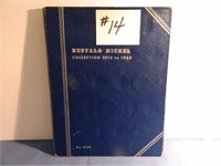 (33) Buffalo Nickels In Partial 1913-1938 Book