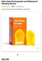 VIBRATING STROKER (NEW)