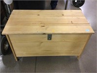 3ft long Wood Blanket Chest - Mission Style