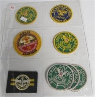(8) Vintage 1960's Boy Scouts of America patches