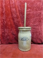 Macomb Pottery 2 gallon stoneware.