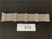 925 Sterling Silver Marked Bracelet.