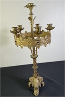 French Gilt Renaissance Style Candelabrum