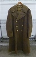 WWII Wool Army Overcoat