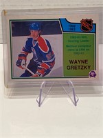 Wayne Gretzky 1983/84 Scoring Leader Card