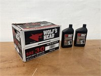8qt. Wolfs Head Motor Oil