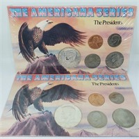 2 - 2 SETS OF AMERICAN SERIES COLLECTOR COINS