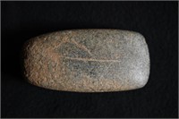 3 5/8" Granite Celt Found in Greene Co. Illinois E