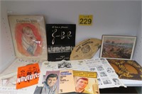 Vintage Ephemera - Misc w/ Autograph & More