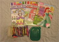 Paint By Numbers & Princess Coloring Book