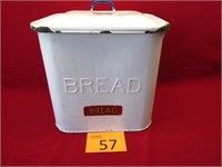Large Enamel Bread Box