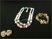 Hobe' Beaded Necklace, Coro Bracelet & More