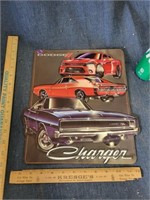 New Dodge Charger Tin Sign