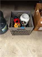 Embest Milk Crate- Water Disp.; Fireman Decanter