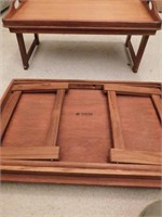 Teak Wood Bed Tray Table (2)