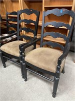 Pair of Dining Chairs, captains