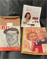 Vintage LIFE and Journal magazines