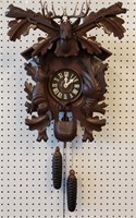 Vintage German Black Forest Cuckoo Clock AS IS