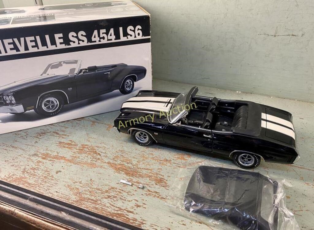 EXACT DETAIL 1972 CHEVELLE SS 454 LS6 1:18 SCALE
