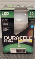 New Duracell Ultra LED cool white bulb. 12 watts.