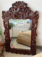 Decorative Wooden Carved Mirror