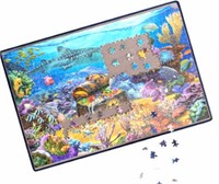 Becko Jigsaw Puzzle Board Portable Puzzle Mat For