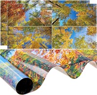 3 Rolls: 8 Light Covers  4x2 Feet (Fall Tree)