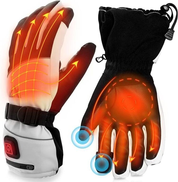 AKASO Heated Gloves for Women Men, Electric
