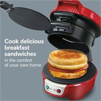 Hamilton Beach Breakfast Sandwich Maker w/ Egg Coo