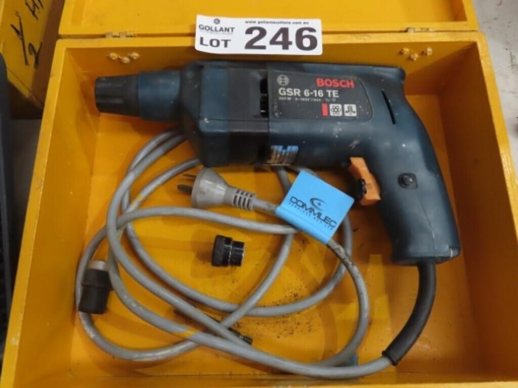 Bosch GSR 6-16 TE Drill & Case