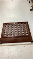 Wall hanging connect four board