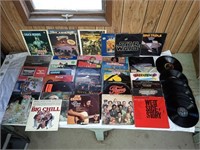 RECORDS-PHIL COLLINS,MEAT LOAF, ETC & LASER DISCS