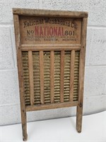 Primitive Advertising Washboard  12.5 x 24"h