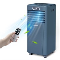 *10000 Btu Portable Air Conditioner-Dark Blue