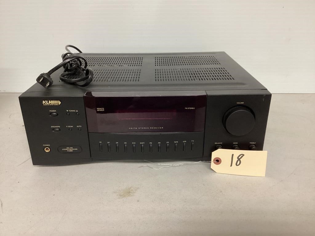 AM/FM Sterio Receiver