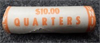$10 Roll of Uncirculated 1776-1976 Quarters