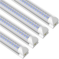 SHOPLED 8FT 72W T8 Tube Fixtures  4Pk
