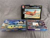 (3) Model Airplane Kits