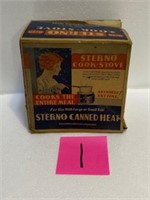 Vintage - Sterno Canned Heat- in Original Box