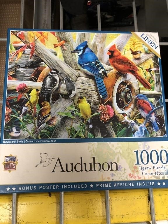Sealed 1000pc Puzzle Audubon